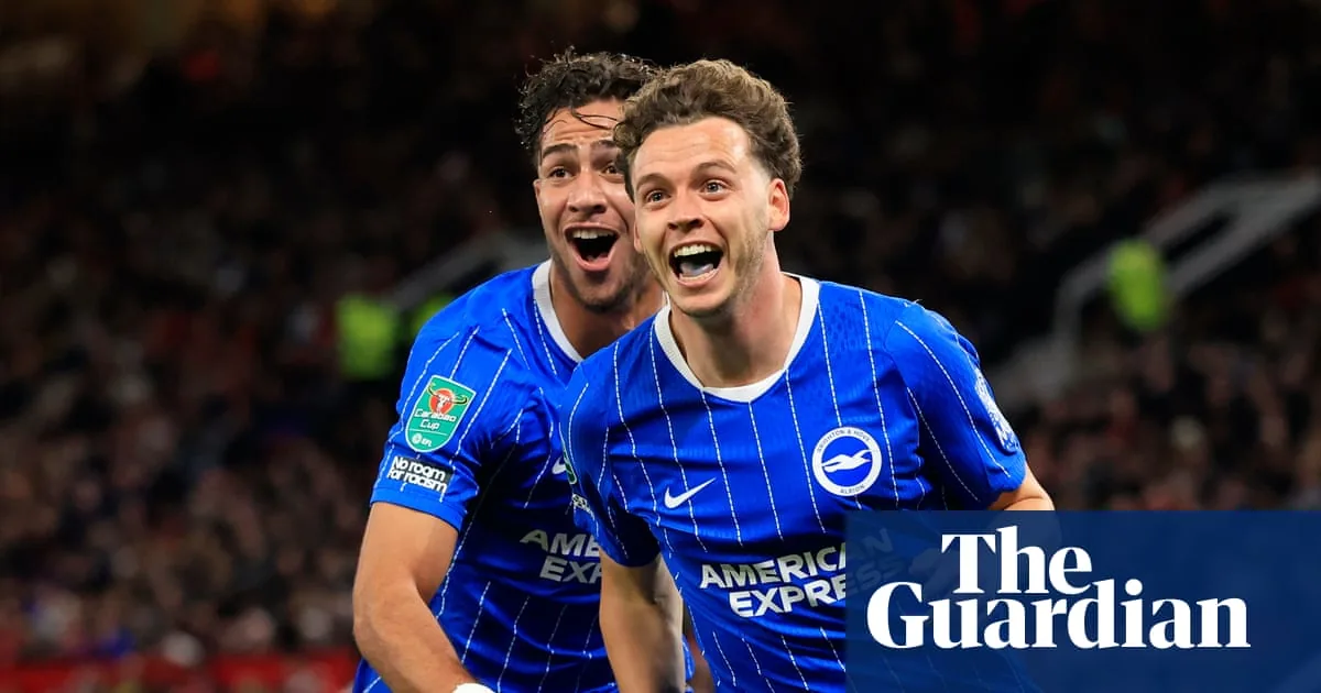 Manchester United suffer Carabao Cup exit after Brighton comeback image 1
